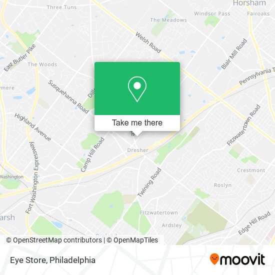 Eye Store map