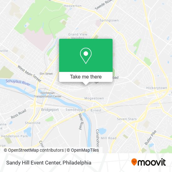 Mapa de Sandy Hill Event Center