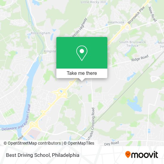 Mapa de Best Driving School