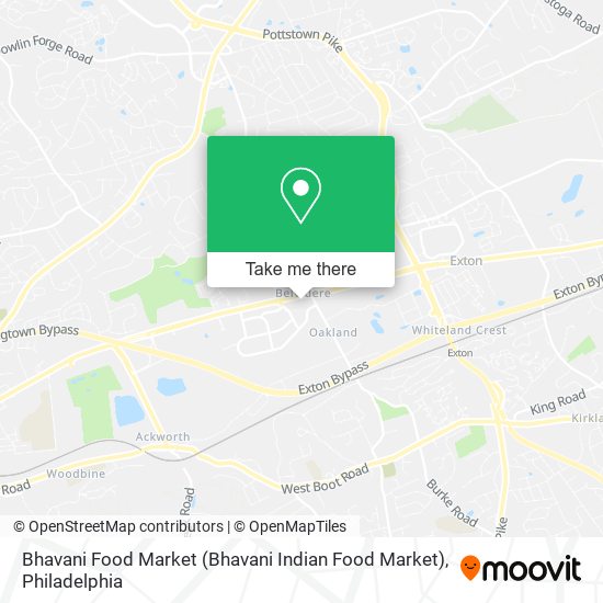 Mapa de Bhavani Food Market