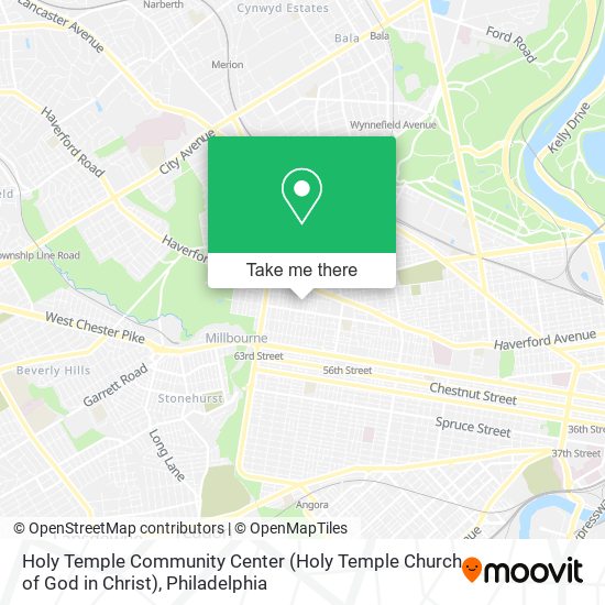Holy Temple Community Center (Holy Temple Church of God in Christ) map