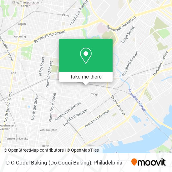 D O Coqui Baking (Do Coqui Baking) map