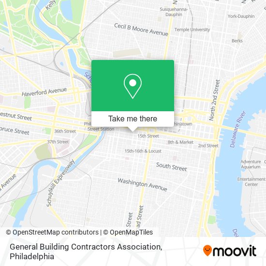 Mapa de General Building Contractors Association