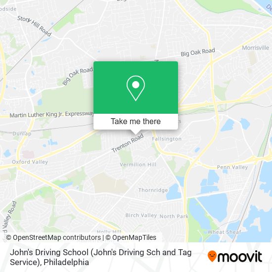 Mapa de John's Driving School (John's Driving Sch and Tag Service)