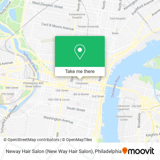 Mapa de Neway Hair Salon (New Way Hair Salon)