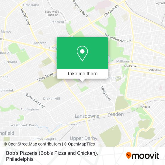 Mapa de Bob's Pizzeria (Bob's Pizza and Chicken)