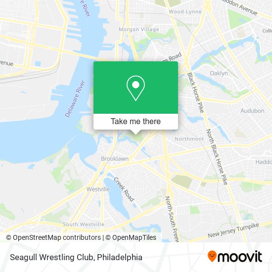 Seagull Wrestling Club map