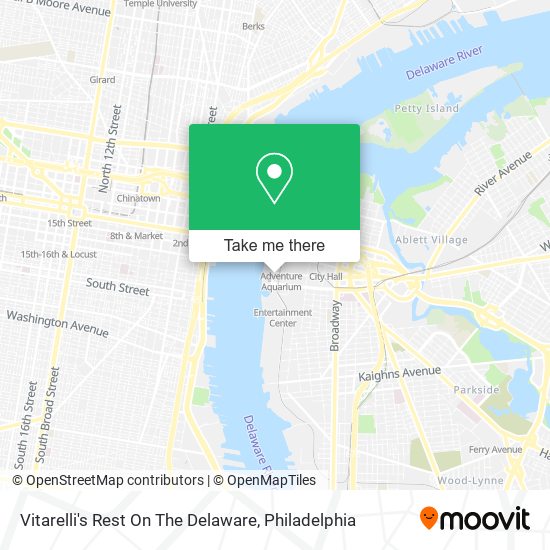 Mapa de Vitarelli's Rest On The Delaware