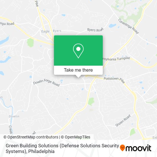 Green Building Solutions (Defense Solutions Security Systems) map