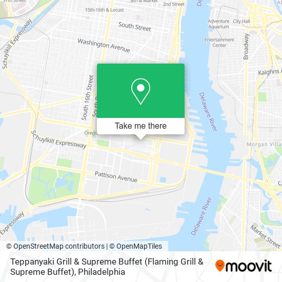 Teppanyaki Grill & Supreme Buffet map