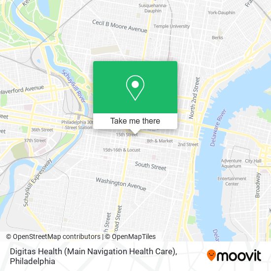 Digitas Health (Main Navigation Health Care) map