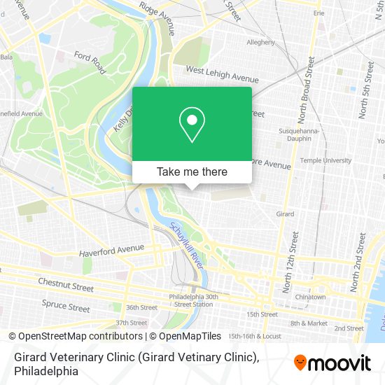 Mapa de Girard Veterinary Clinic (Girard Vetinary Clinic)