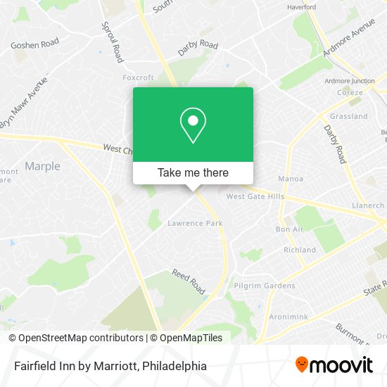 Fairfield Inn by Marriott map