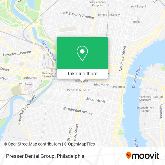 Presser Dental Group map