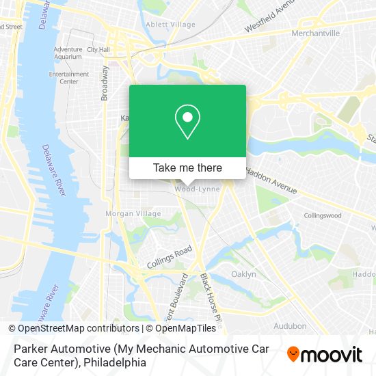 Parker Automotive (My Mechanic Automotive Car Care Center) map