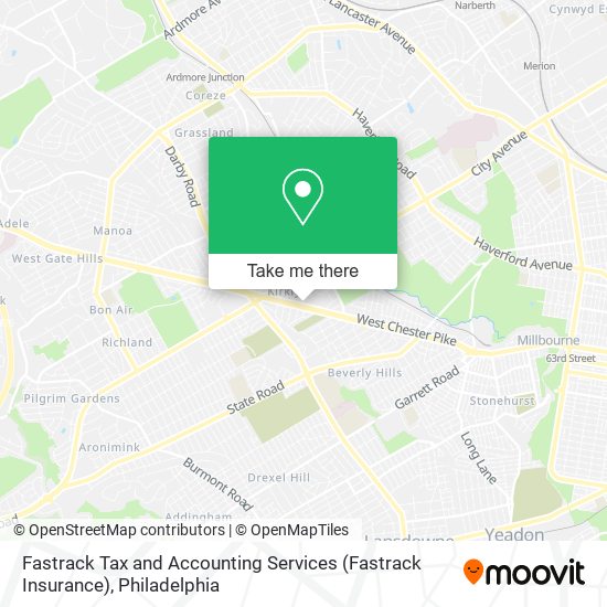 Fastrack Tax and Accounting Services (Fastrack Insurance) map
