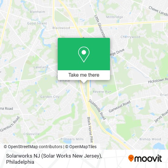 Solarworks NJ (Solar Works New Jersey) map
