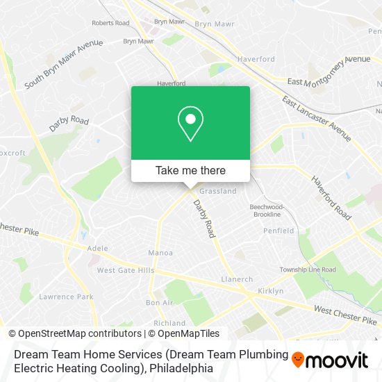Mapa de Dream Team Home Services (Dream Team Plumbing Electric Heating Cooling)