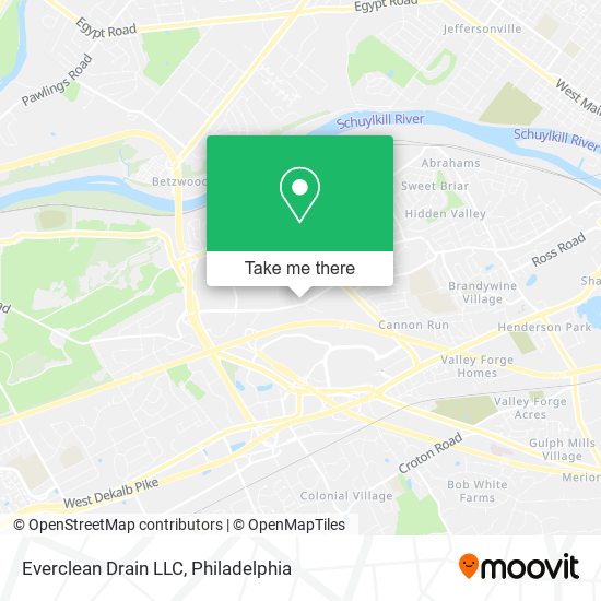 Everclean Drain LLC map