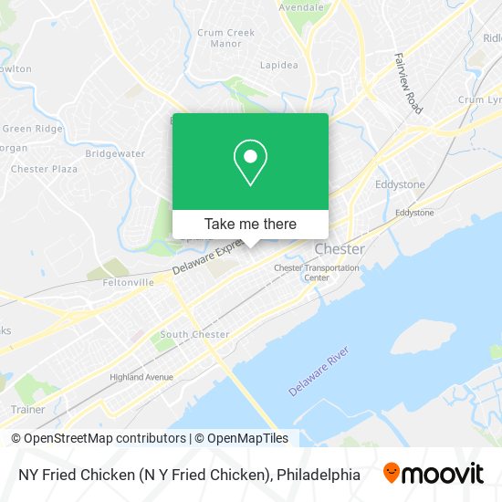 NY Fried Chicken (N Y Fried Chicken) map