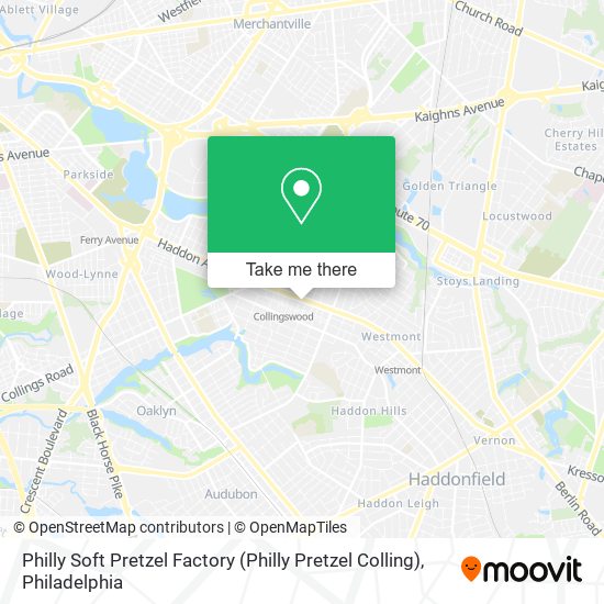 Philly Soft Pretzel Factory (Philly Pretzel Colling) map