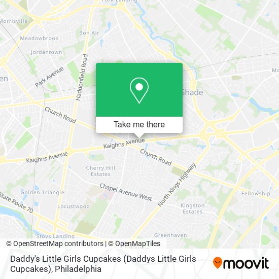Mapa de Daddy's Little Girls Cupcakes (Daddys Little Girls Cupcakes)