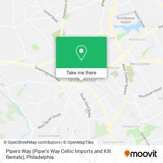 Pipers Way (Piper's Way Celtic Imports and Kilt Rentals) map
