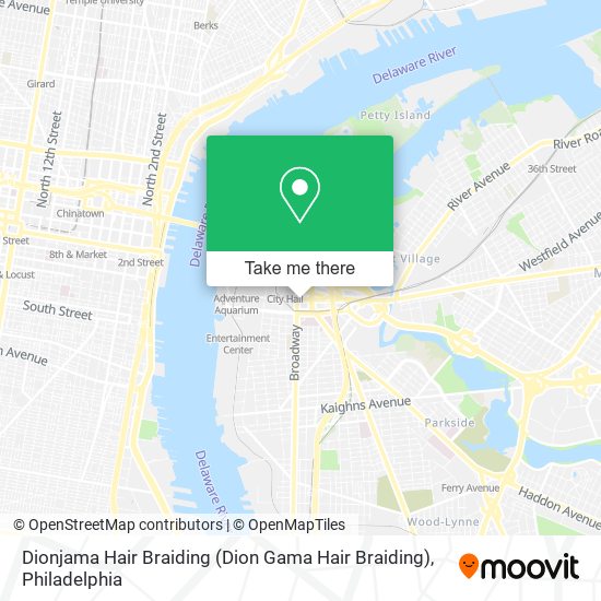 Mapa de Dionjama Hair Braiding (Dion Gama Hair Braiding)