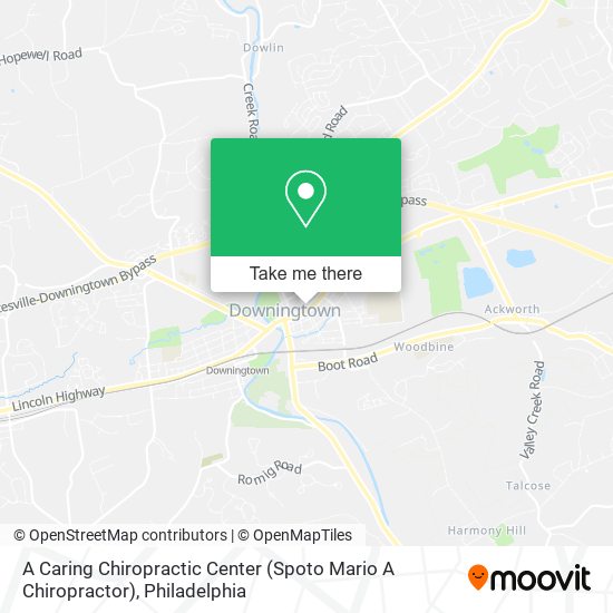 A Caring Chiropractic Center (Spoto Mario A Chiropractor) map