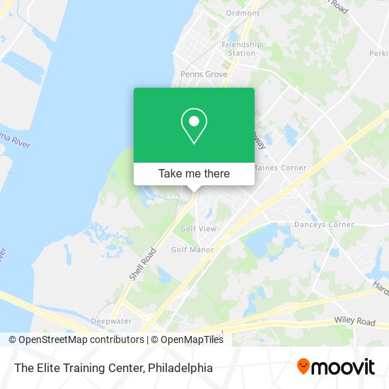 The Elite Training Center map