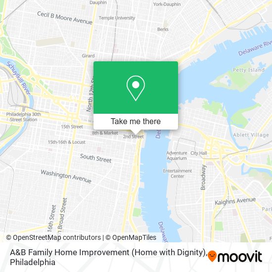 A&B Family Home Improvement (Home with Dignity) map