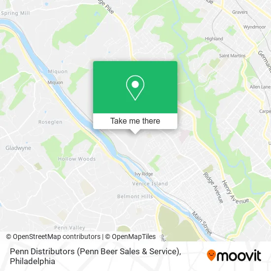 Penn Distributors (Penn Beer Sales & Service) map