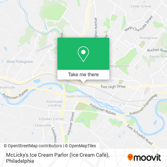 Mapa de McLicky's Ice Cream Parlor (Ice Cream Cafè)