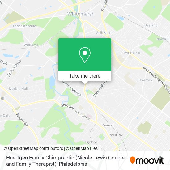 Huertgen Family Chiropractic (Nicole Lewis Couple and Family Therapist) map