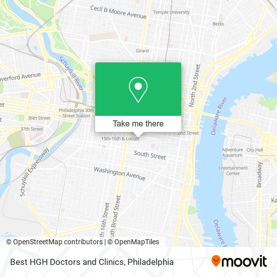 Best HGH Doctors and Clinics map