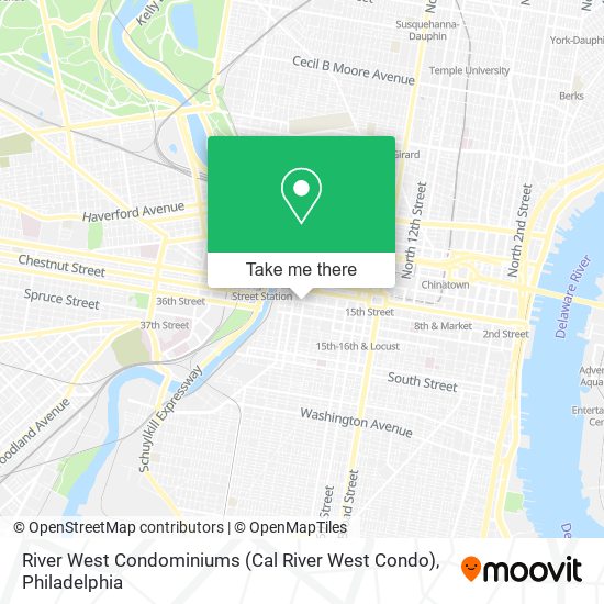 River West Condominiums (Cal River West Condo) map