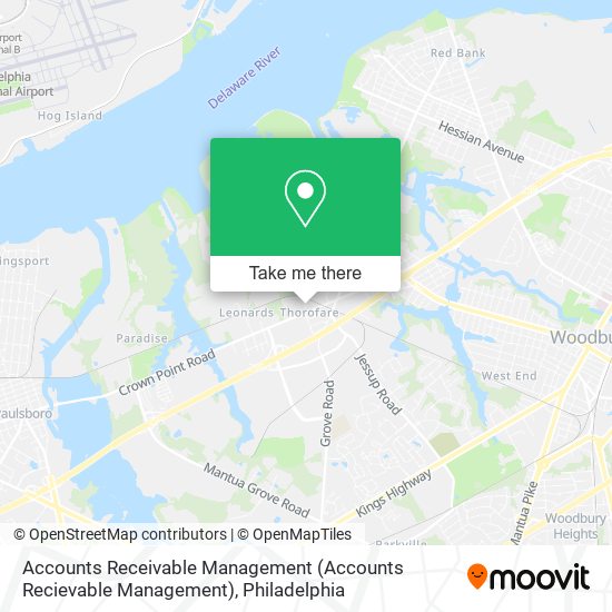 Mapa de Accounts Receivable Management (Accounts Recievable Management)