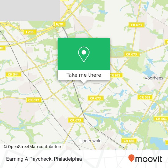 Earning A Paycheck map