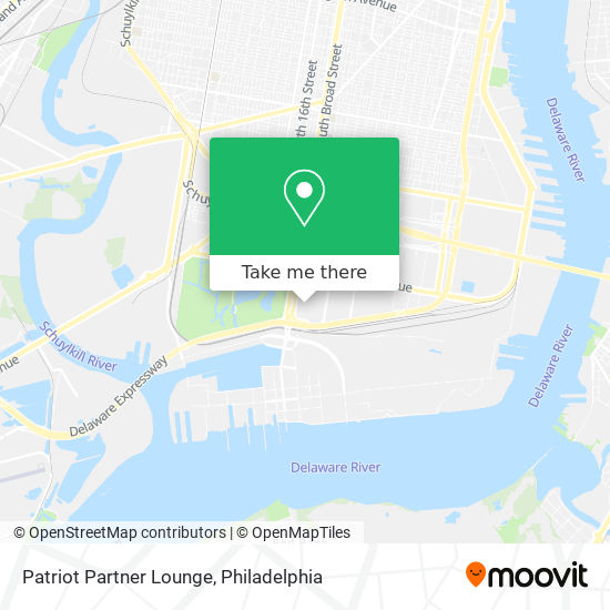 Mapa de Patriot Partner Lounge