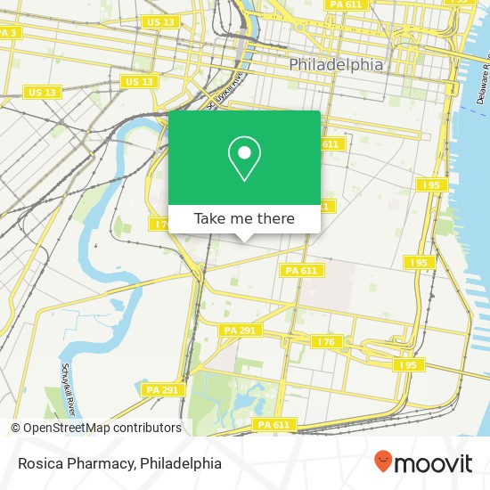 Rosica Pharmacy map