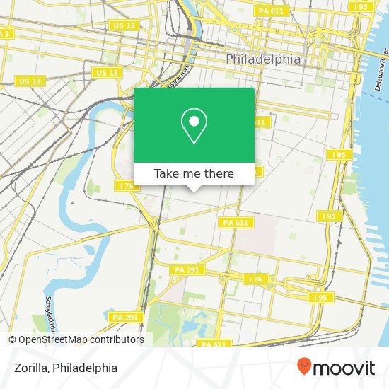 Mapa de Zorilla