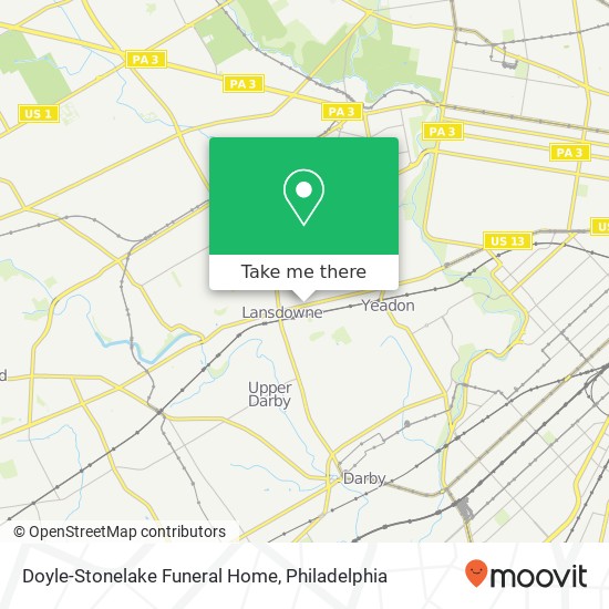 Doyle-Stonelake Funeral Home map