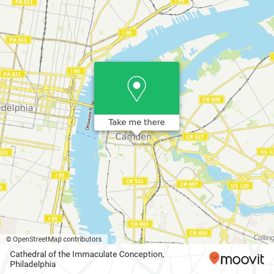 Cathedral of the Immaculate Conception map