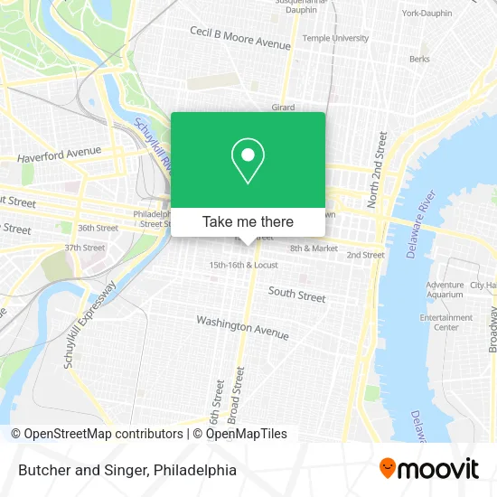 Butcher and Singer map