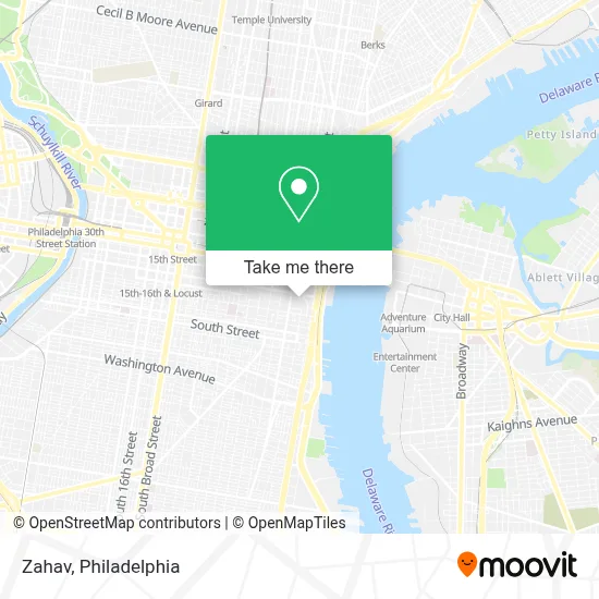 Zahav map