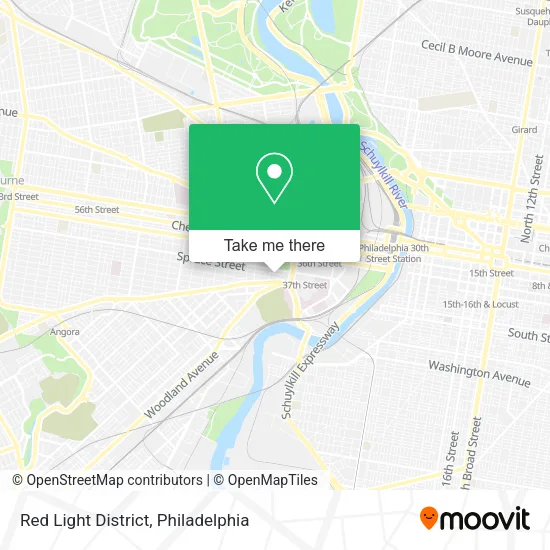 Red Light District map