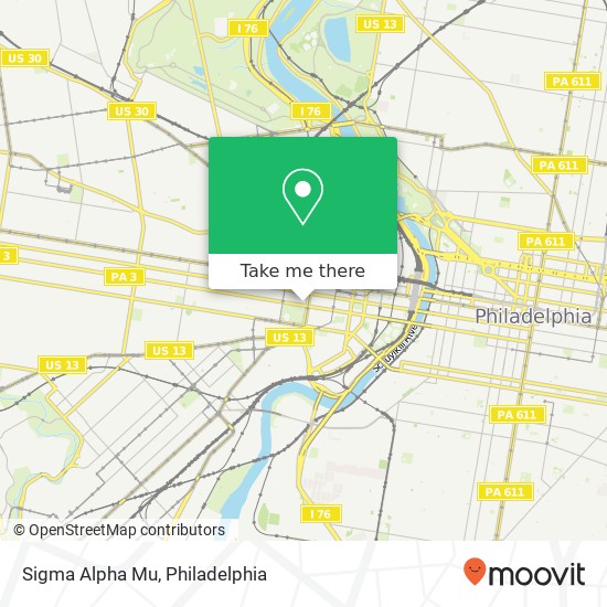 Mapa de Sigma Alpha Mu
