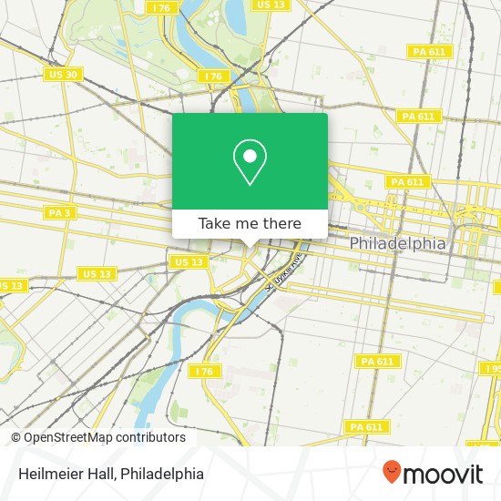 Heilmeier Hall map