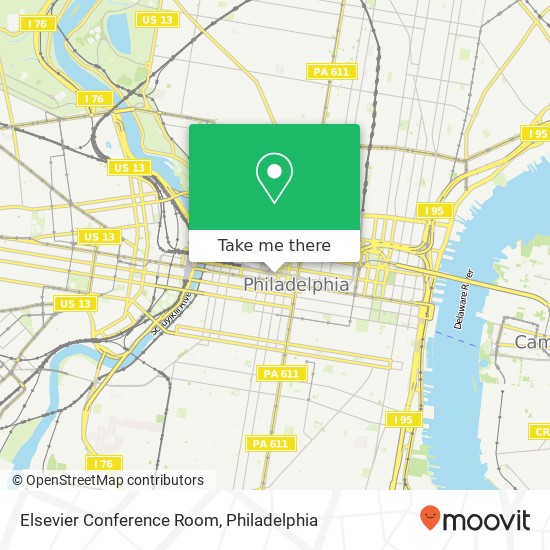 Elsevier Conference Room map