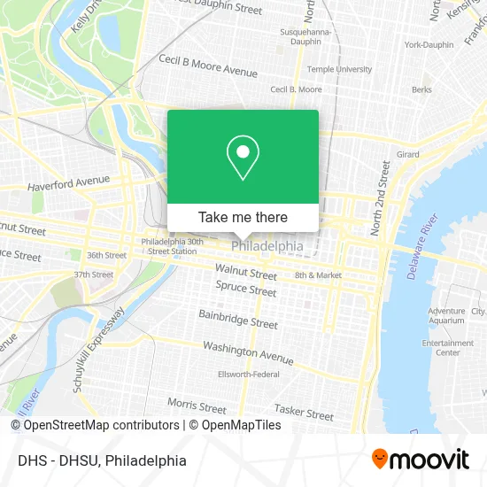 DHS - DHSU map